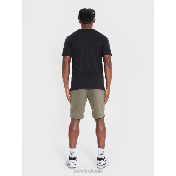 Apparel Bench Men ANGUS Sustainable T-Shirt 6H8620 Black