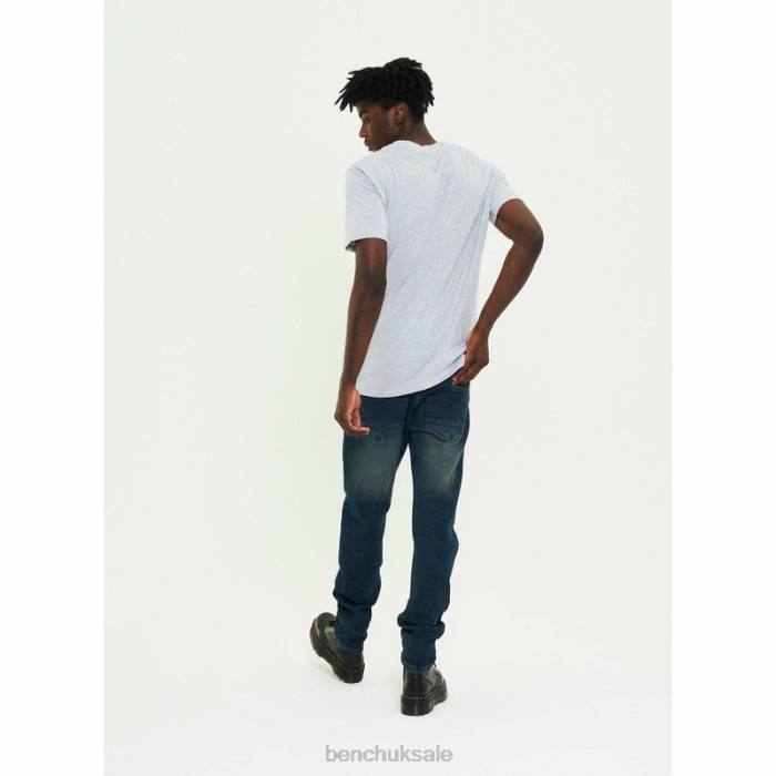 Apparel Bench Men AW-002 Slim Fit Jeans 6H8689 Faded Blue