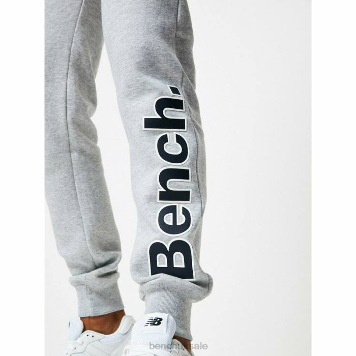 Apparel Bench Men AXEL 3pc Tracksuit Set 6H8670 Grey Marl