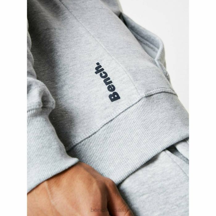 Apparel Bench Men AXEL 3pc Tracksuit Set 6H8670 Grey Marl