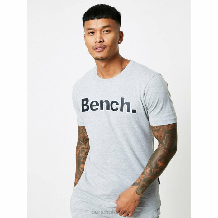 Apparel Bench Men AXEL 3pc Tracksuit Set 6H8670 Grey Marl