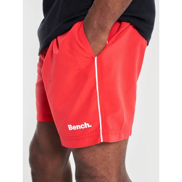 Apparel Bench Men AZURE Swim Shorts 6H8646 Red