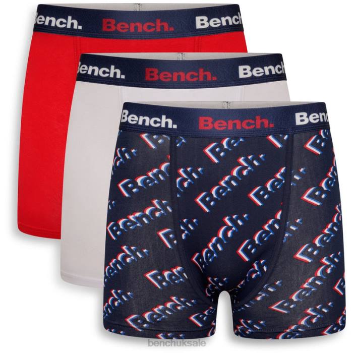 Apparel Bench Men CHAMBARD 3 Pack Boxers 6H8675 Assorted