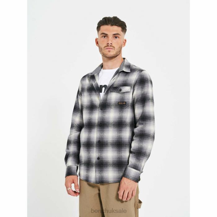 Apparel Bench Men CHEVIOT Flannel Shirt 6H8631 Shadow Check
