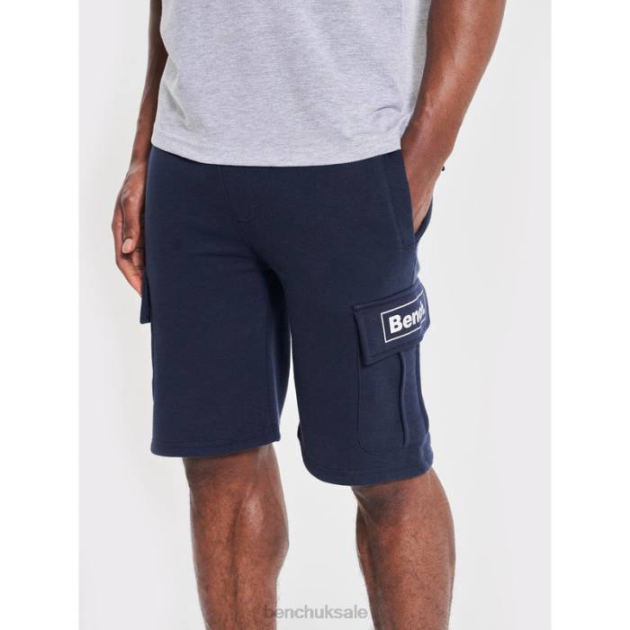 Apparel Bench Men CLAXTON Fleece Shorts 6H8643 Navy
