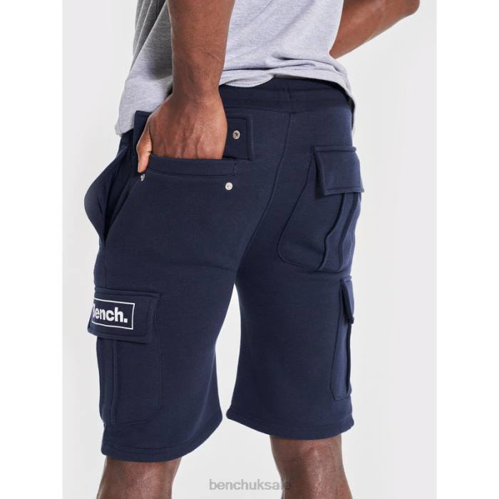 Apparel Bench Men CLAXTON Fleece Shorts 6H8643 Navy