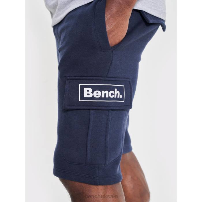 Apparel Bench Men CLAXTON Fleece Shorts 6H8643 Navy