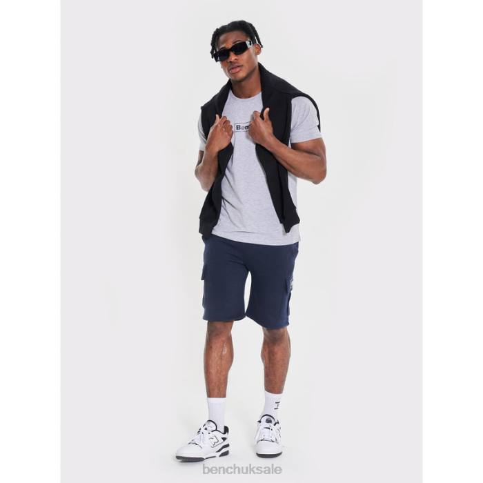 Apparel Bench Men CLAXTON Fleece Shorts 6H8643 Navy
