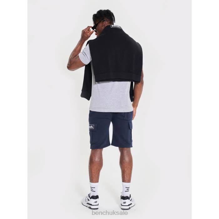 Apparel Bench Men CLAXTON Fleece Shorts 6H8643 Navy