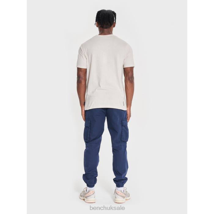 Apparel Bench Men DENZO T-Shirt 6H865 Stone