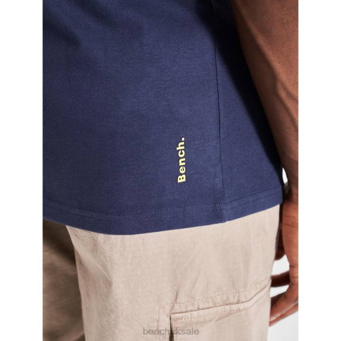 Apparel Bench Men DENZO T-Shirt 6H866 Navy