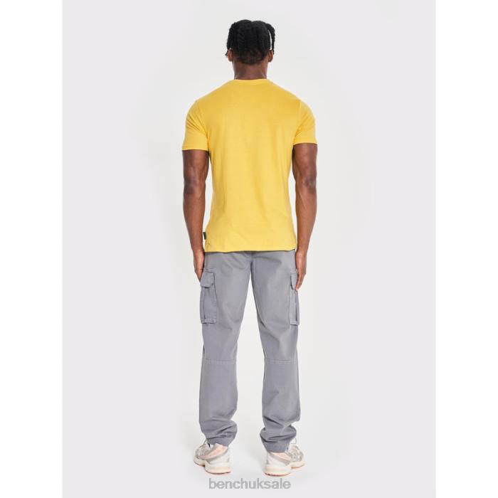 Apparel Bench Men DENZO T-Shirt 6H867 Yellow