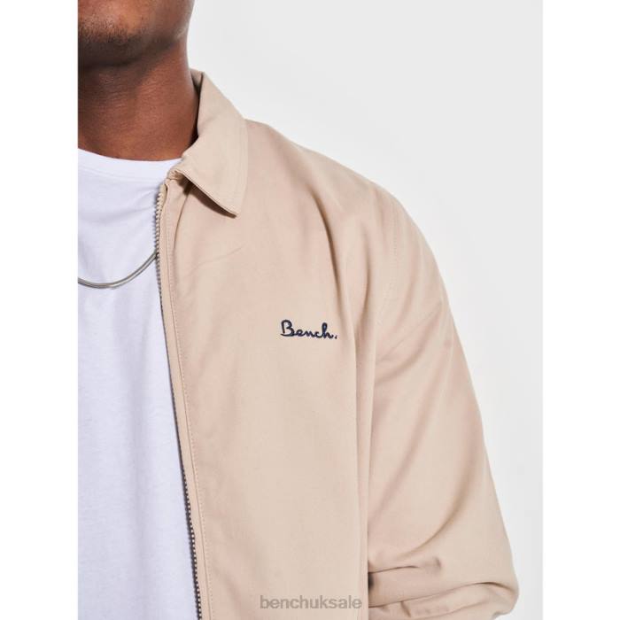 Apparel Bench Men HARRINGTON Jacket 6H8639 Stone