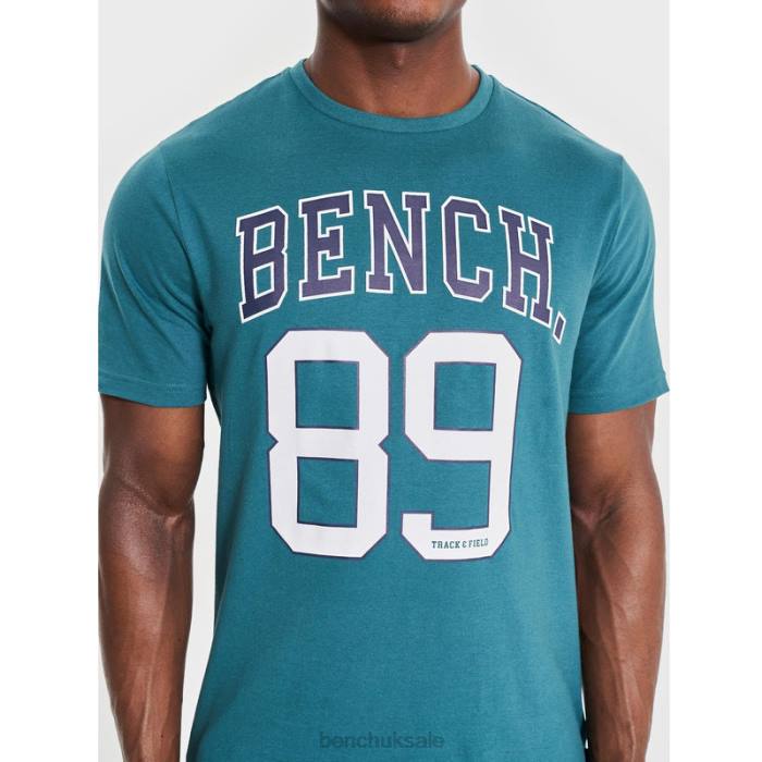 Apparel Bench Men HUTTER T-Shirt 6H8613 Green