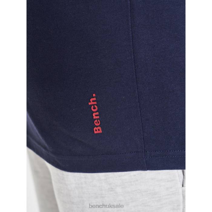 Apparel Bench Men HUTTER T-Shirt 6H8614 Navy