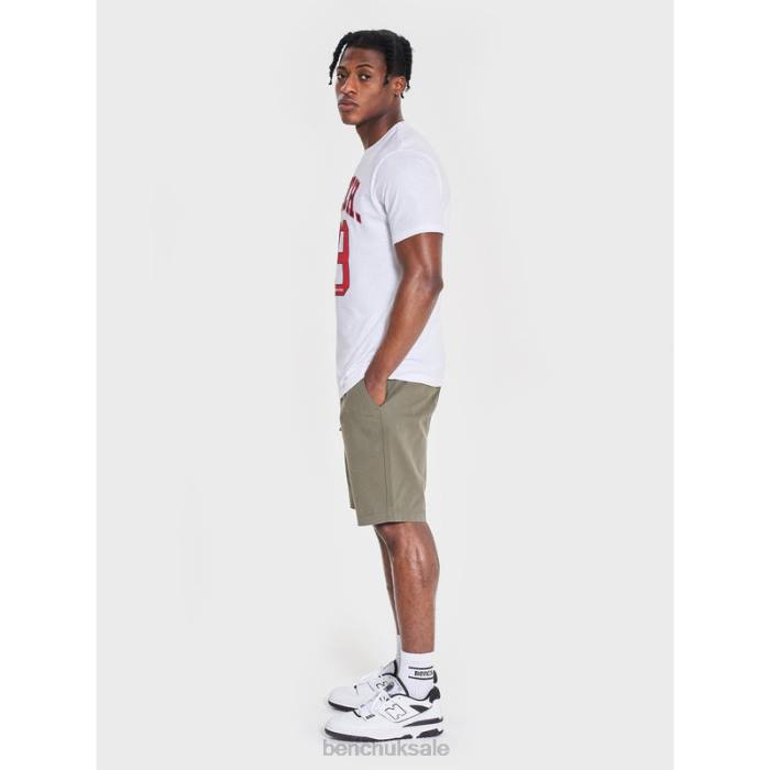 Apparel Bench Men HUTTER T-Shirt 6H8616 White