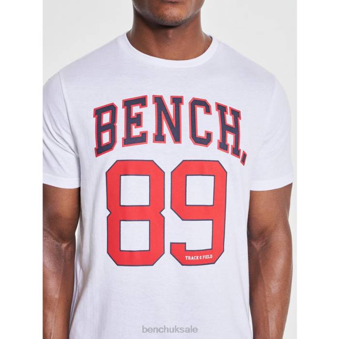Apparel Bench Men HUTTER T-Shirt 6H8616 White