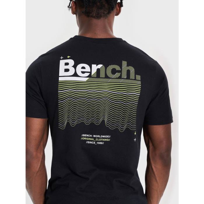 Apparel Bench Men JARED T-Shirt 6H8617 Black