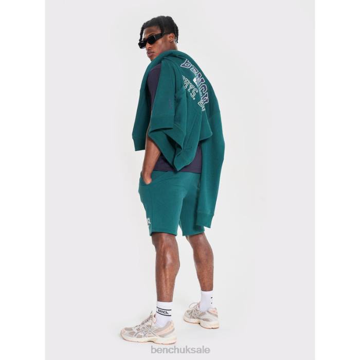 Apparel Bench Men RALDO Fleece Shorts 6H8649 Green