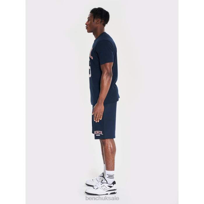 Apparel Bench Men RALHUT Shorts  T-Shirt Set 6H8664 Navy