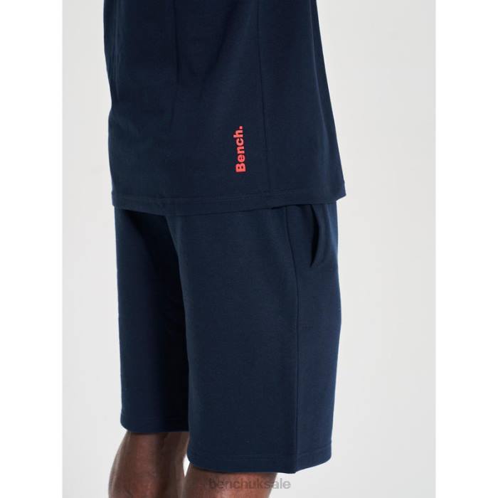 Apparel Bench Men RALHUT Shorts  T-Shirt Set 6H8664 Navy