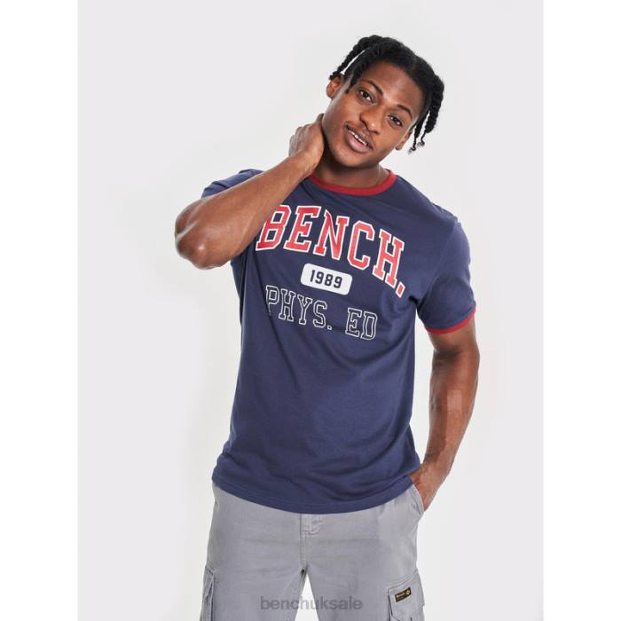 Apparel Bench Men SULLIVAN T-Shirt 6H8611 Navy