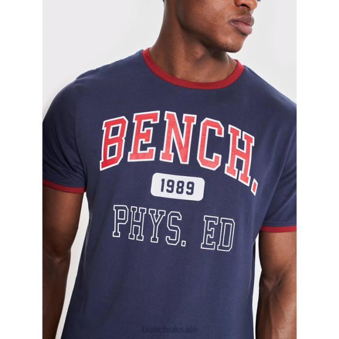 Apparel Bench Men SULLIVAN T-Shirt 6H8611 Navy