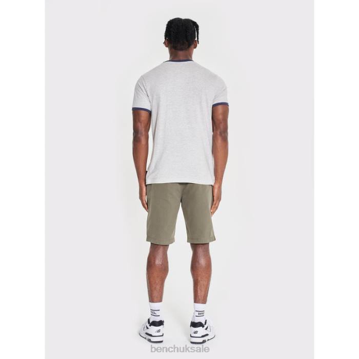 Apparel Bench Men SULLIVAN T-Shirt 6H8612 Ecru Marl