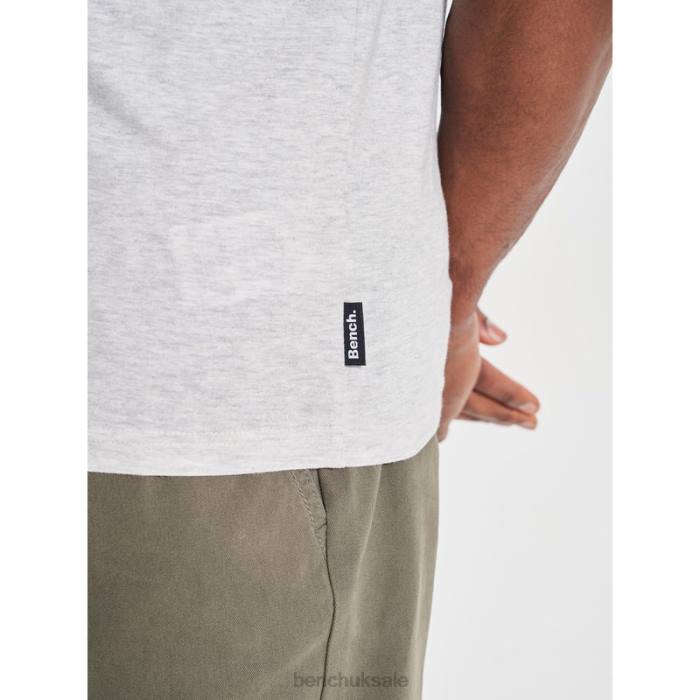 Apparel Bench Men SULLIVAN T-Shirt 6H8612 Ecru Marl