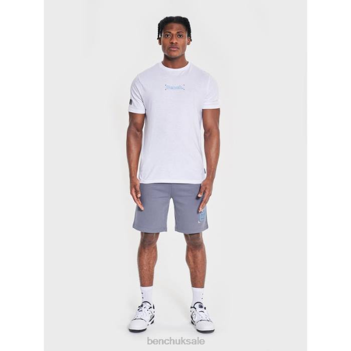 Apparel Bench Men SYLO Fleece Shorts 6H8647 Steel Grey