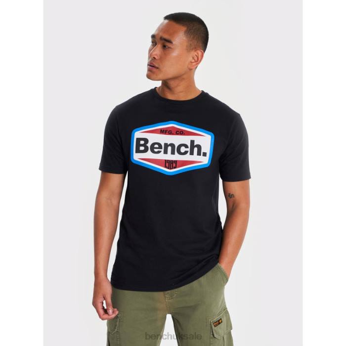 Apparel Bench Men THANIEL T-Shirt 6H8610 Black