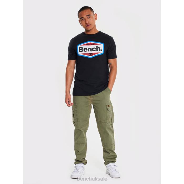 Apparel Bench Men THANIEL T-Shirt 6H8610 Black