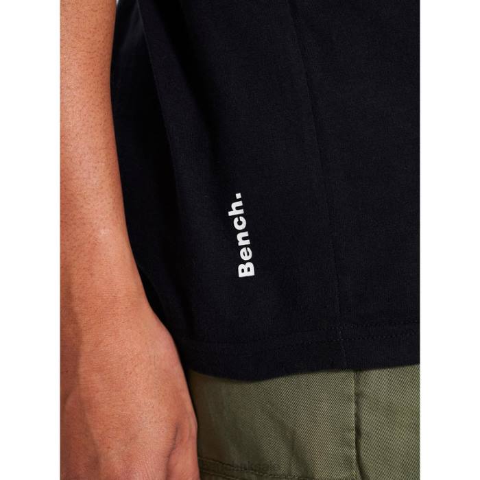 Apparel Bench Men THANIEL T-Shirt 6H8610 Black