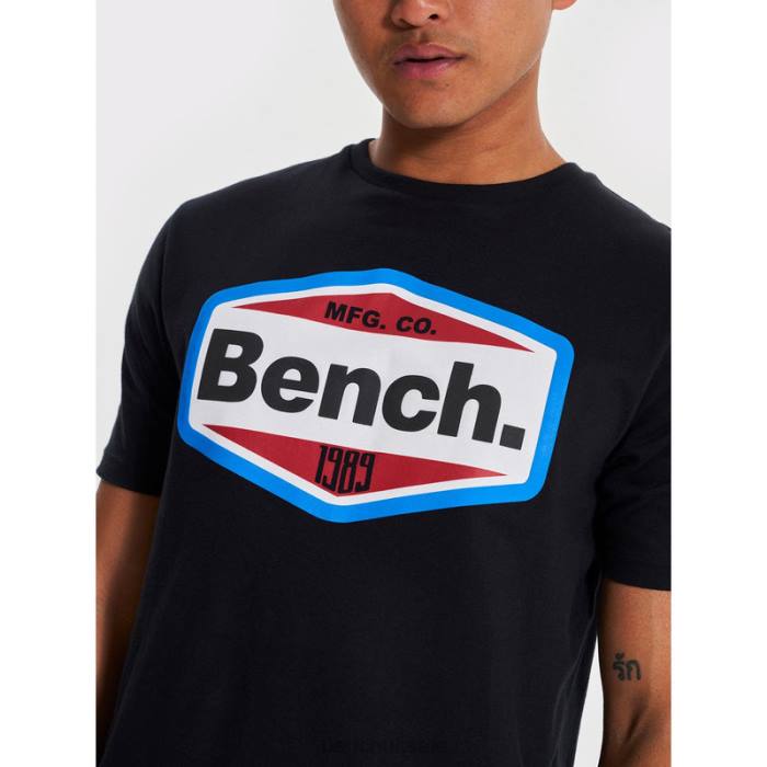 Apparel Bench Men THANIEL T-Shirt 6H8610 Black
