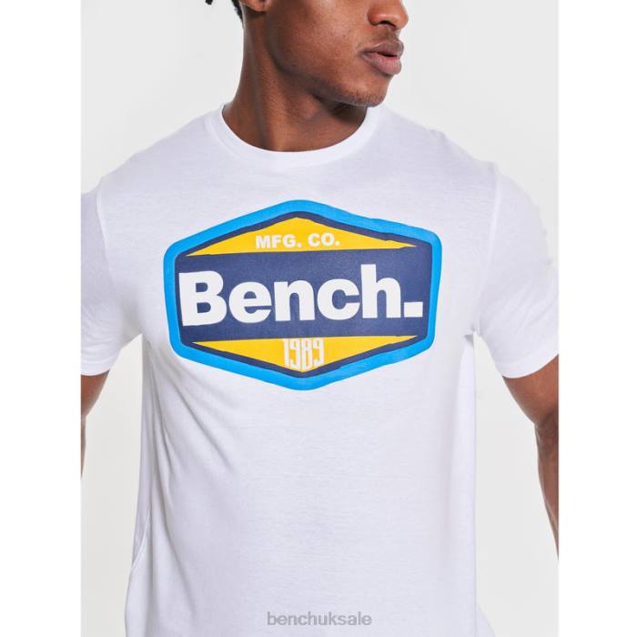 Apparel Bench Men THANIEL T-Shirt 6H869 White