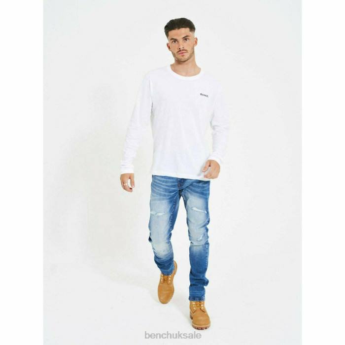 Apparel Bench Men VIREN 3 Pack Lounge T-Shirts 6H8621 Assorted