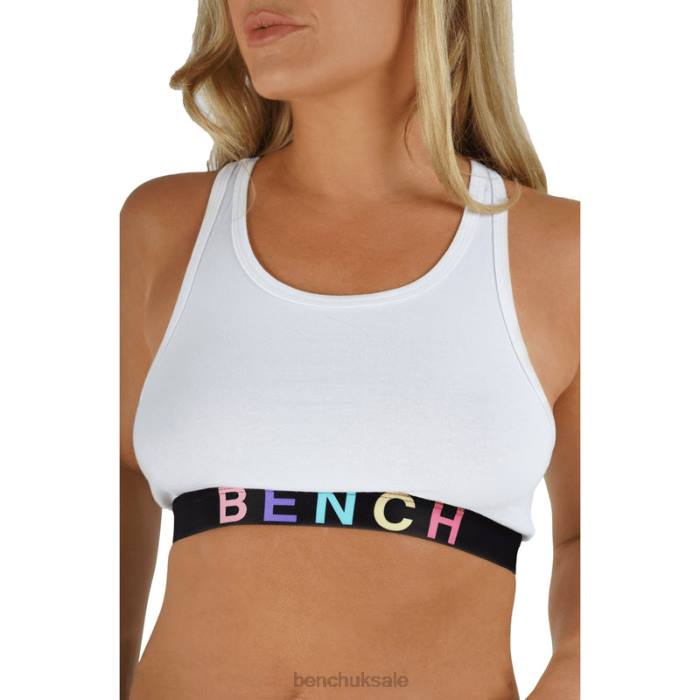 Apparel Bench Women AMAYA Crop Top  Brief Set 6H86142 White