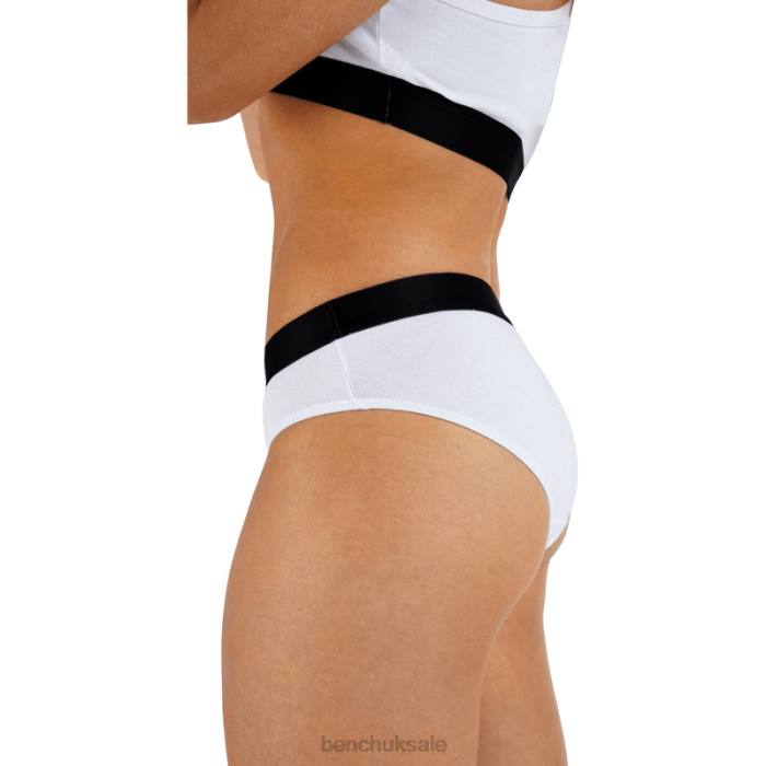 Apparel Bench Women AMAYA Crop Top  Brief Set 6H86142 White