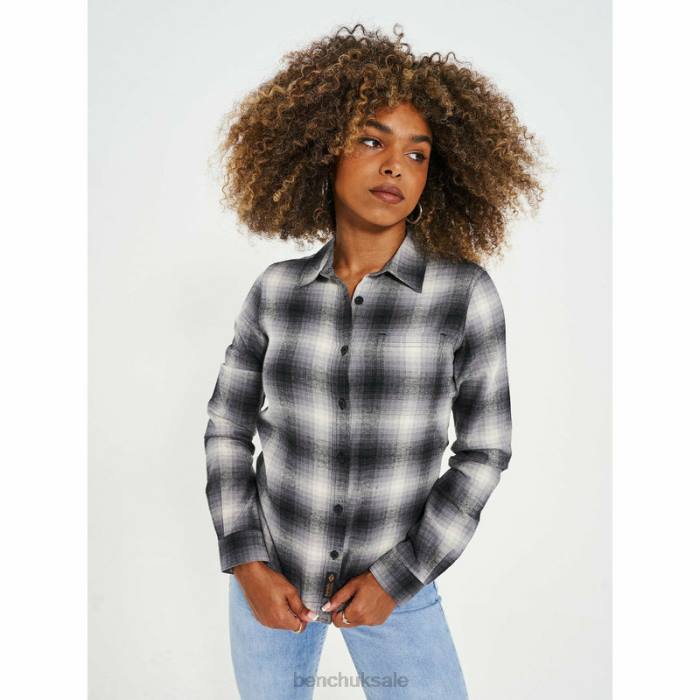 Apparel Bench Women CHEVIOTTI Flannel Shirt 6H86113 Shadow Check