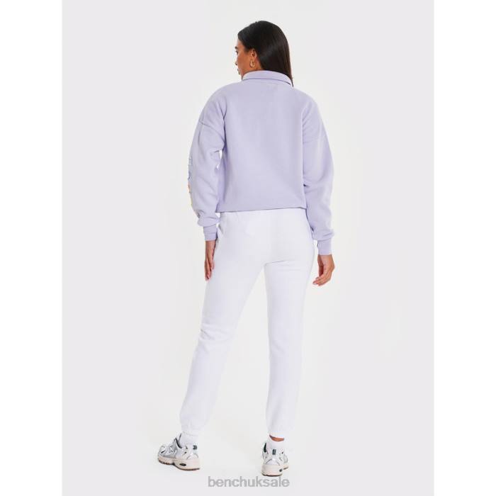 Apparel Bench Women JOBELLE Qtr Sweat Funnel 6H86104 Lilac