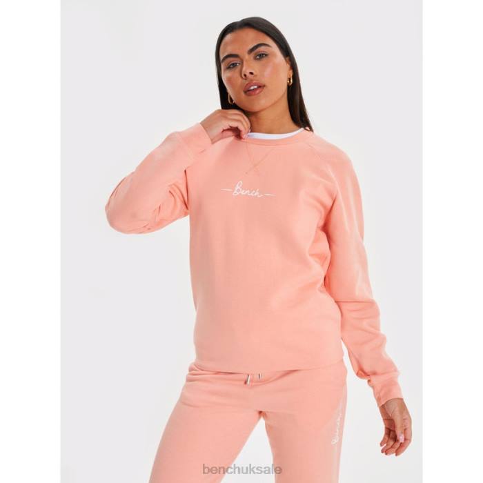 Apparel Bench Women LOLIA Crew Sweat 6H86114 Peach