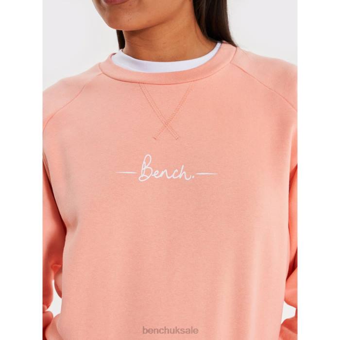 Apparel Bench Women LOLIA Crew Sweat 6H86114 Peach