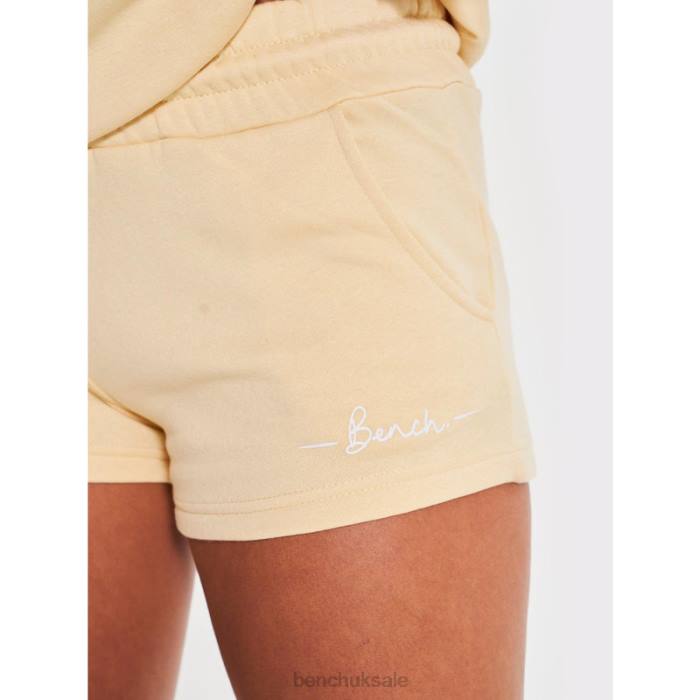 Apparel Bench Women NOVA Fleece Shorts 6H86140 Butter