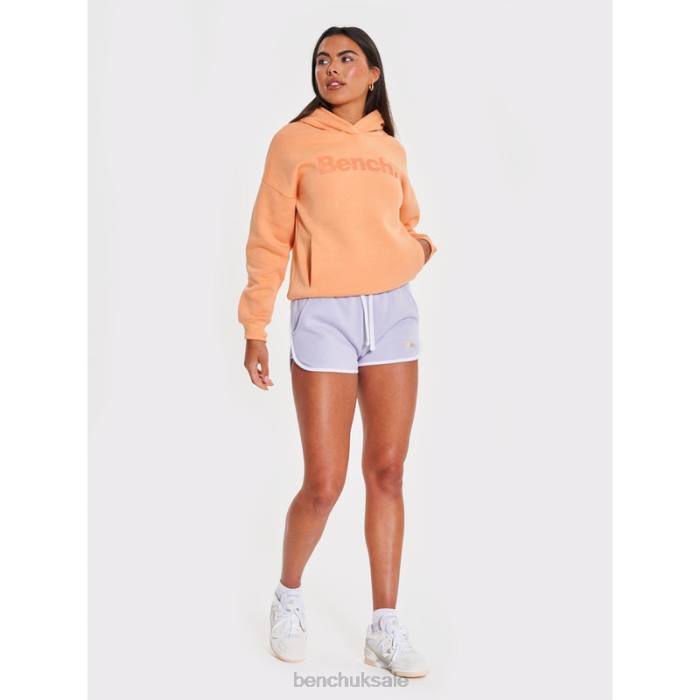 Apparel Bench Women STARLING Fleece Shorts 6H86136 Lilac