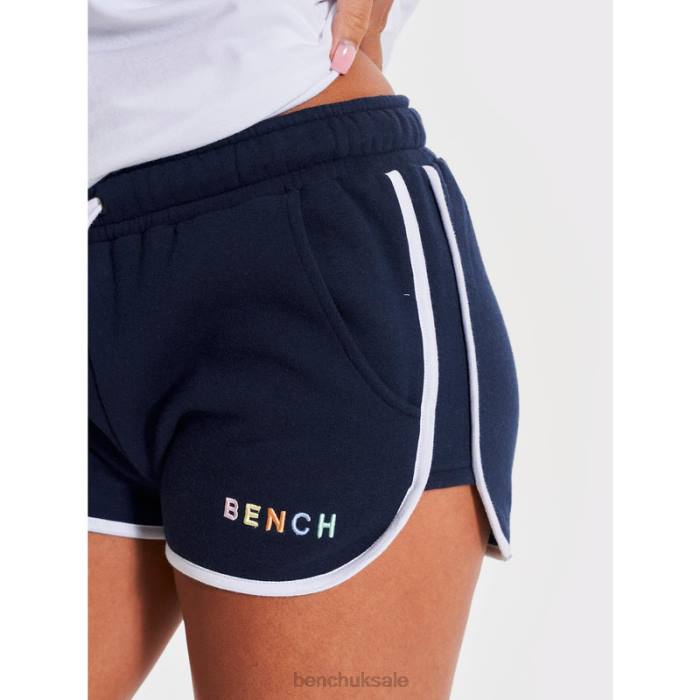 Apparel Bench Women STARLING Fleece Shorts 6H86137 Navy