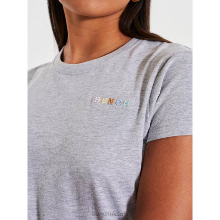 Apparel Bench Women THALASSA T-Shirt 6H8693 Grey Marl