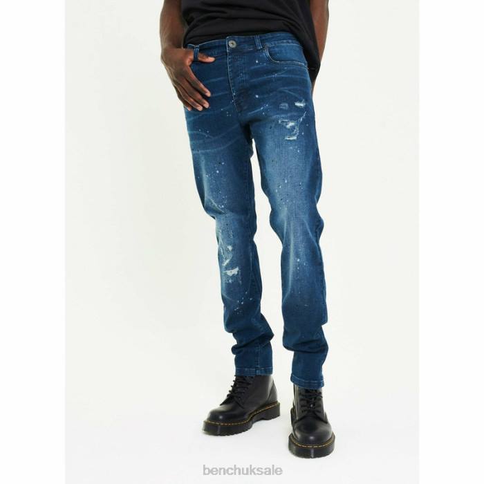 Apparel Bench Men AW-003 Slim Fit Jeans 6H8687 Mid Blue