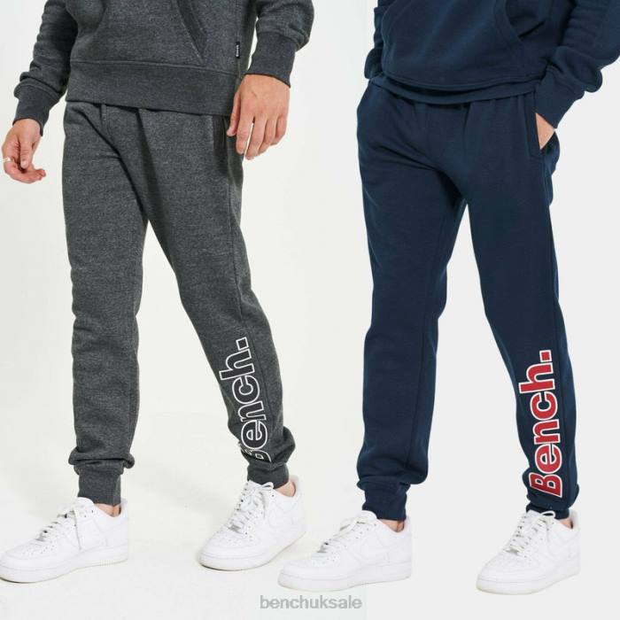 Apparel Bench Men ELLIOT 2 Pack Joggers 6H8660 Assorted