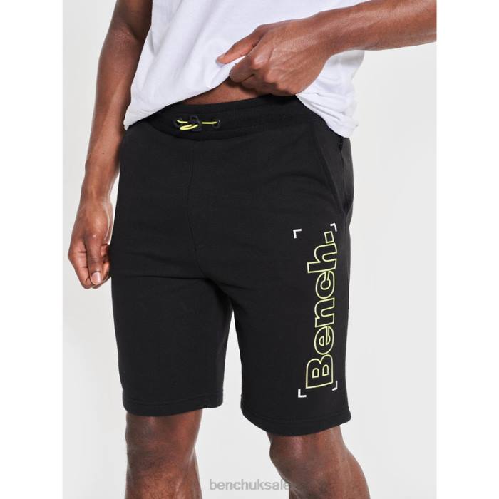 Apparel Bench Men SYLO Fleece Shorts 6H8648 Black