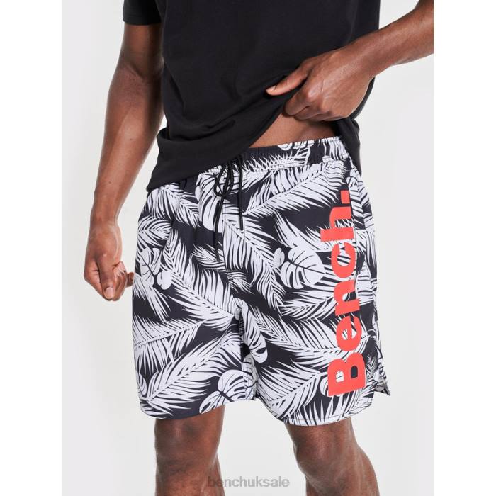 Apparel Bench Men TROPICS Swim Shorts 6H8641 Black